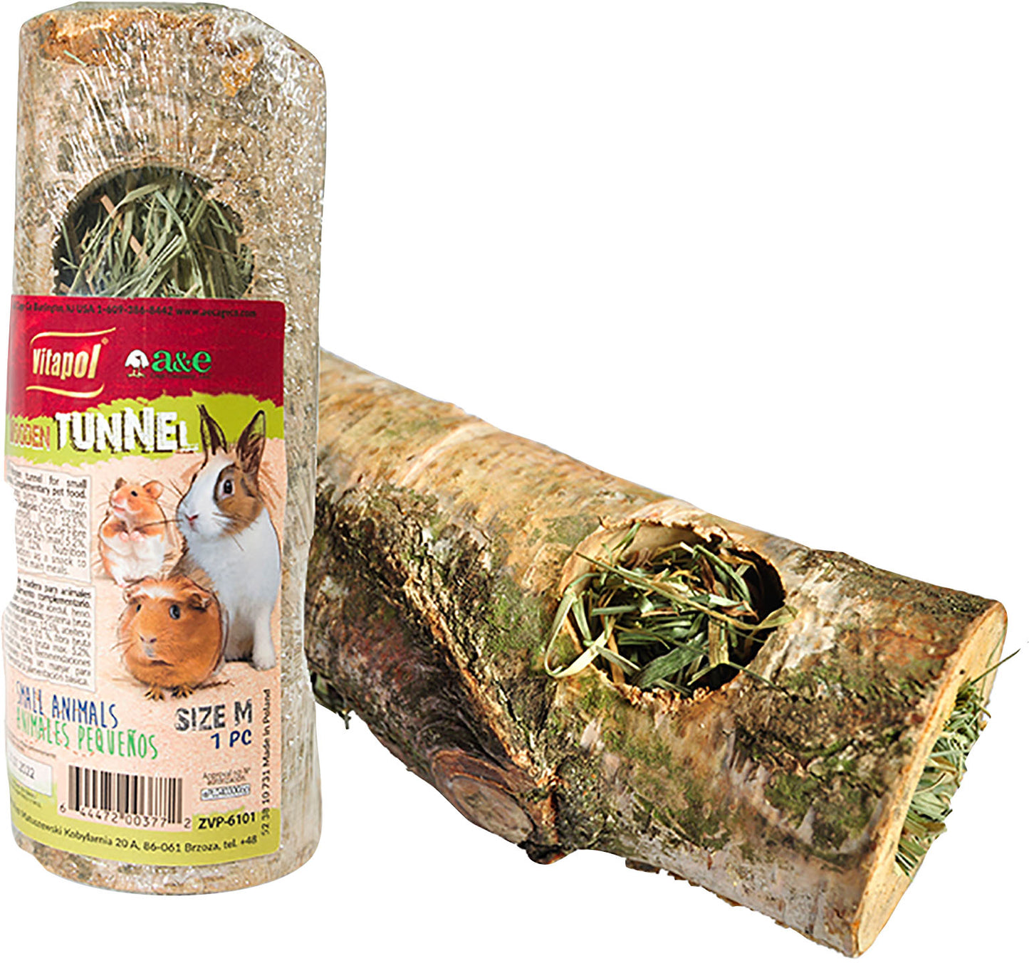 Vitapol Wood Tunnel W/Hay