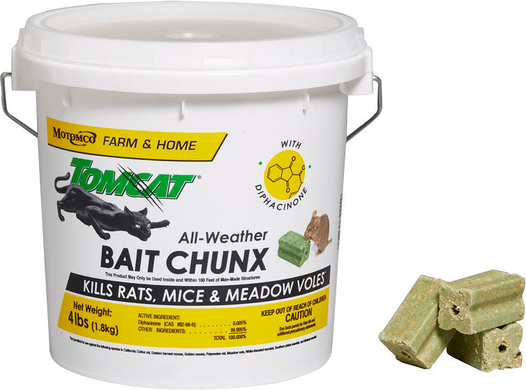 Tomcat All-Weather Bait Chunx Pail