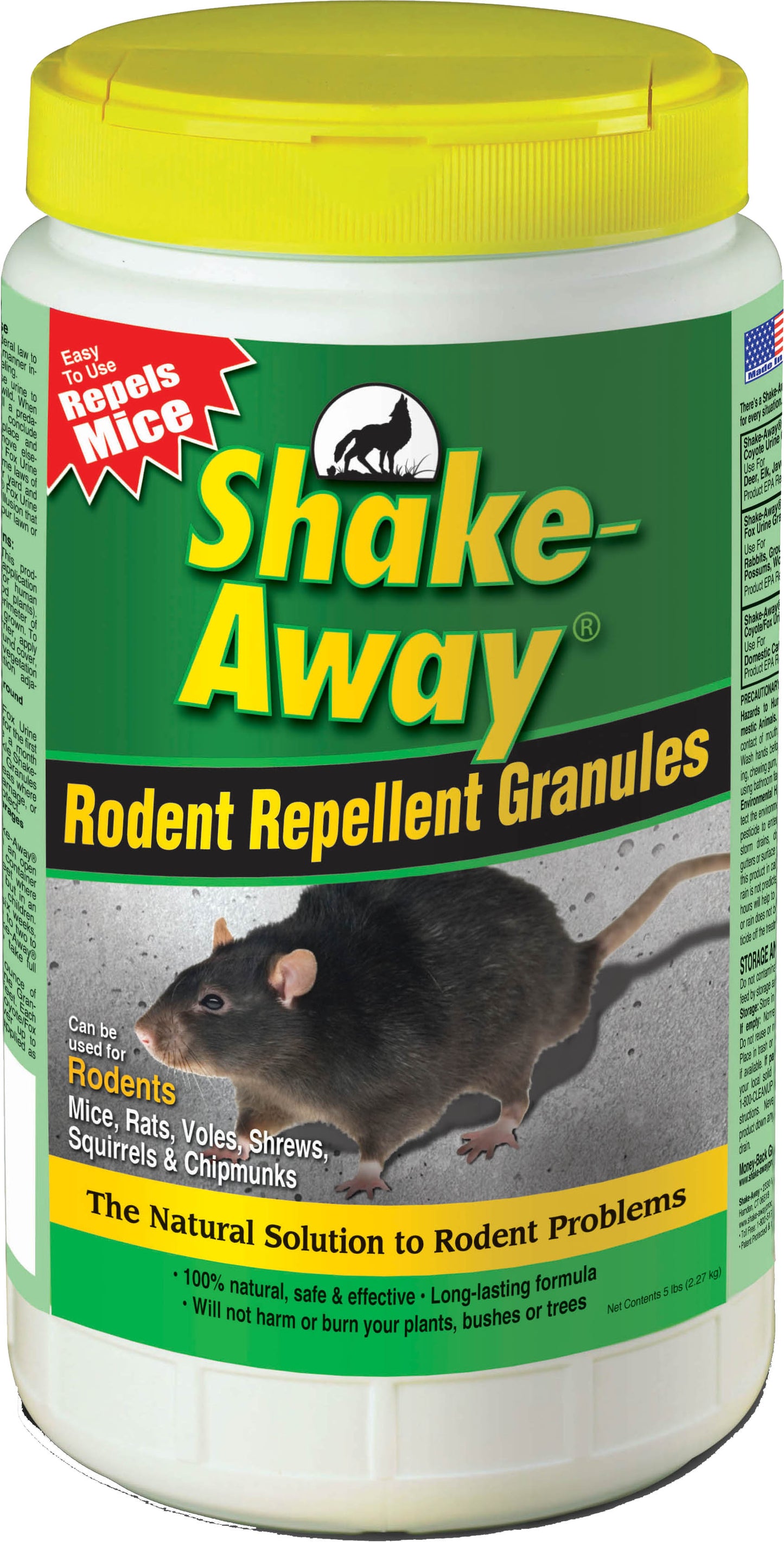 Shake-Away Rodent Repellent Granules