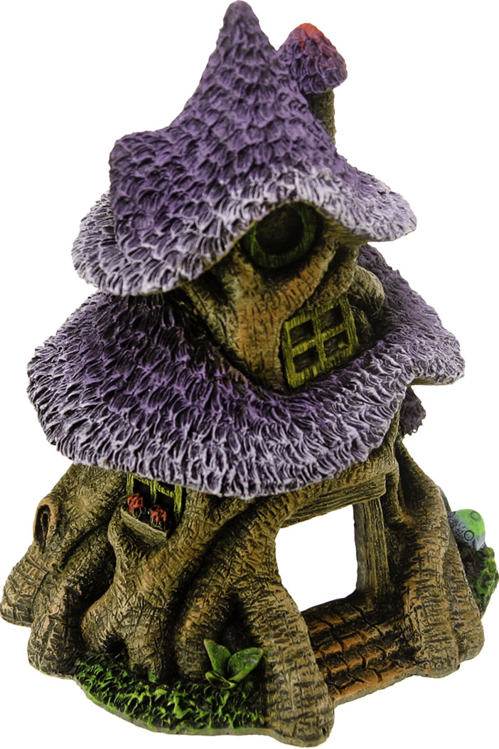 Exotic Environments Thatched Roof Tree House