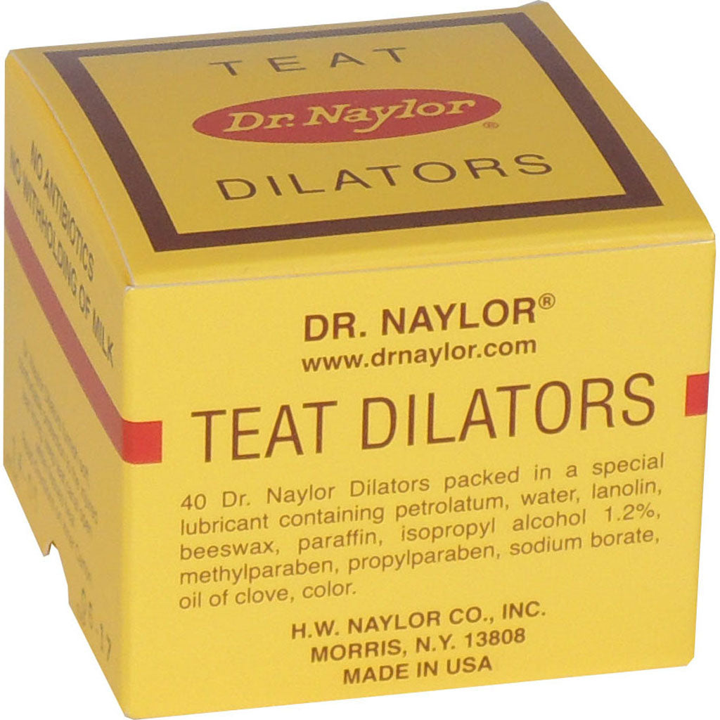 Dr. Naylor Teat Dilators