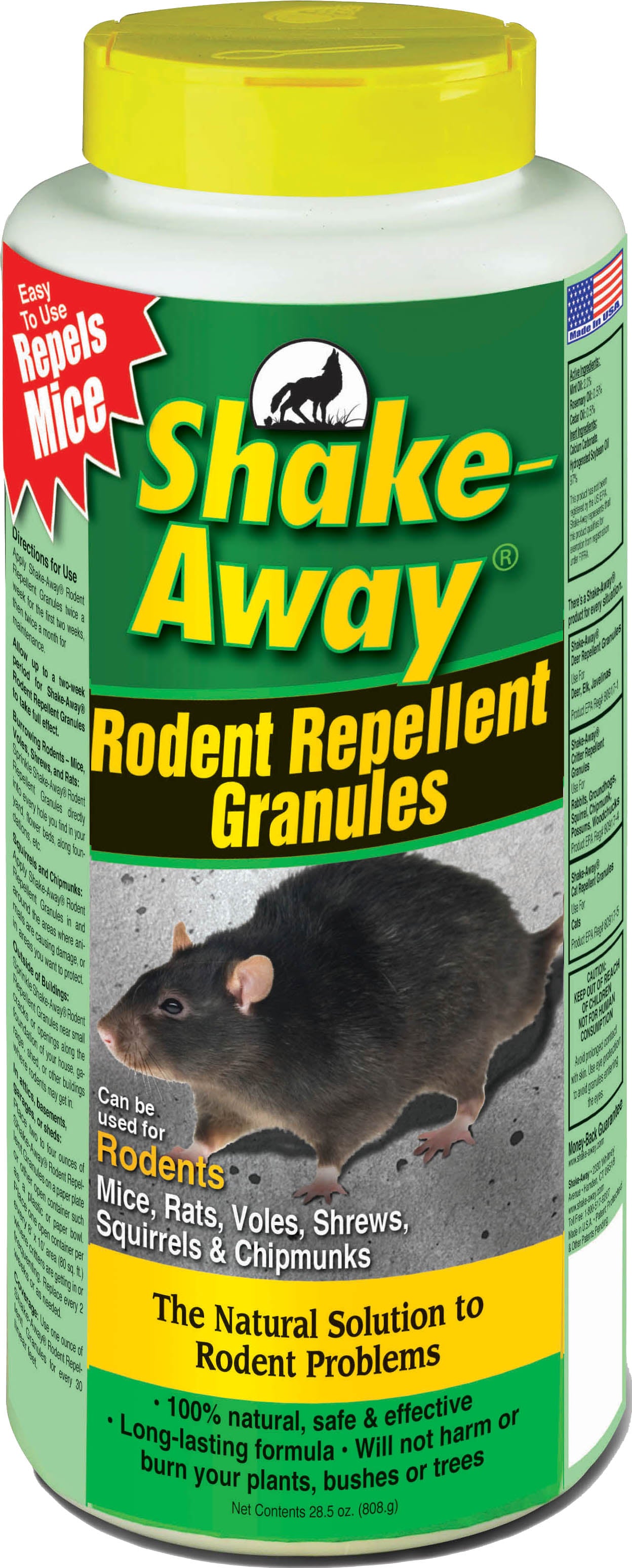 Shake-Away Rodent Repellent Granules