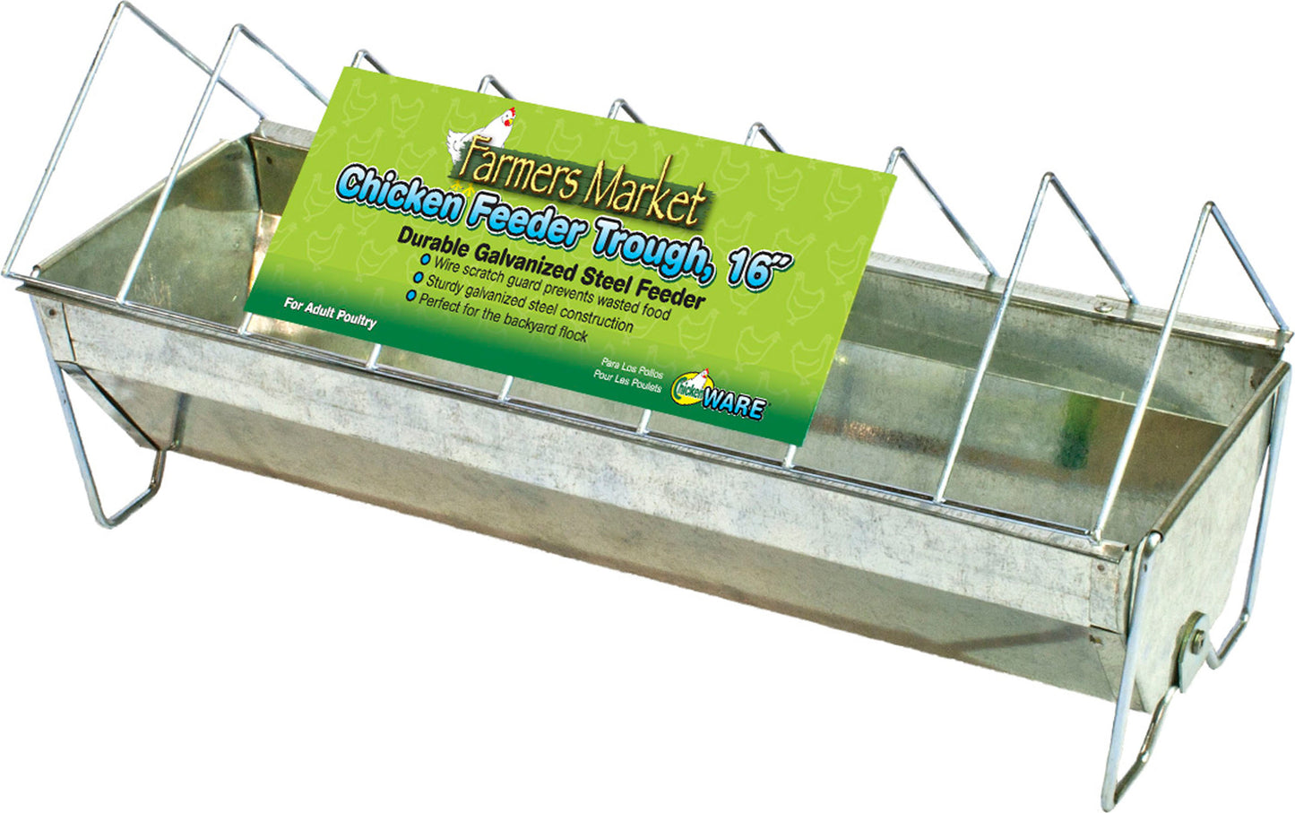 Chicken Feeder Trough Metal
