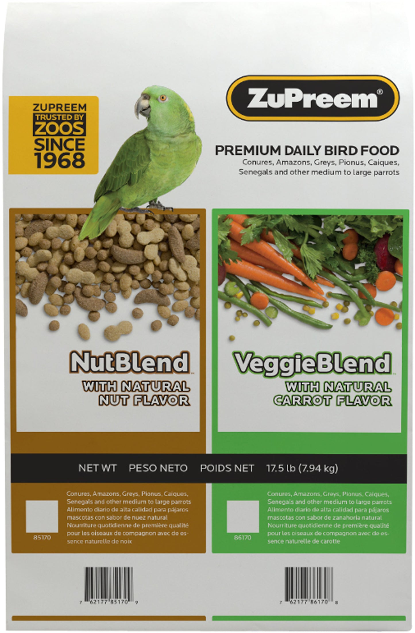 Nutblend Flavor Parrots & Conure Food