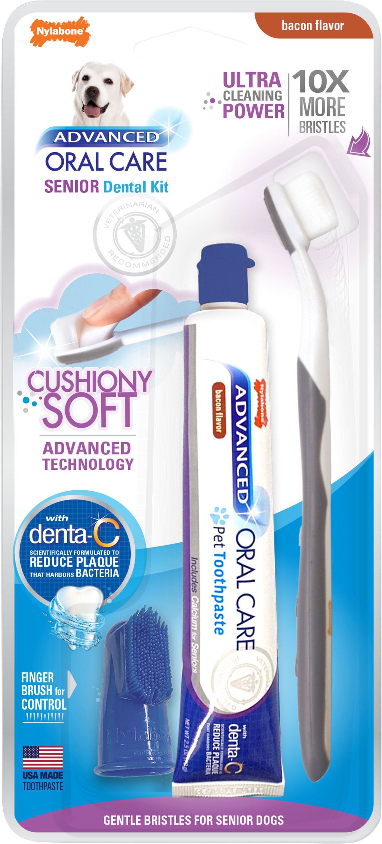 Advanced Oral Care Senior Dental Kit Soft Bristles