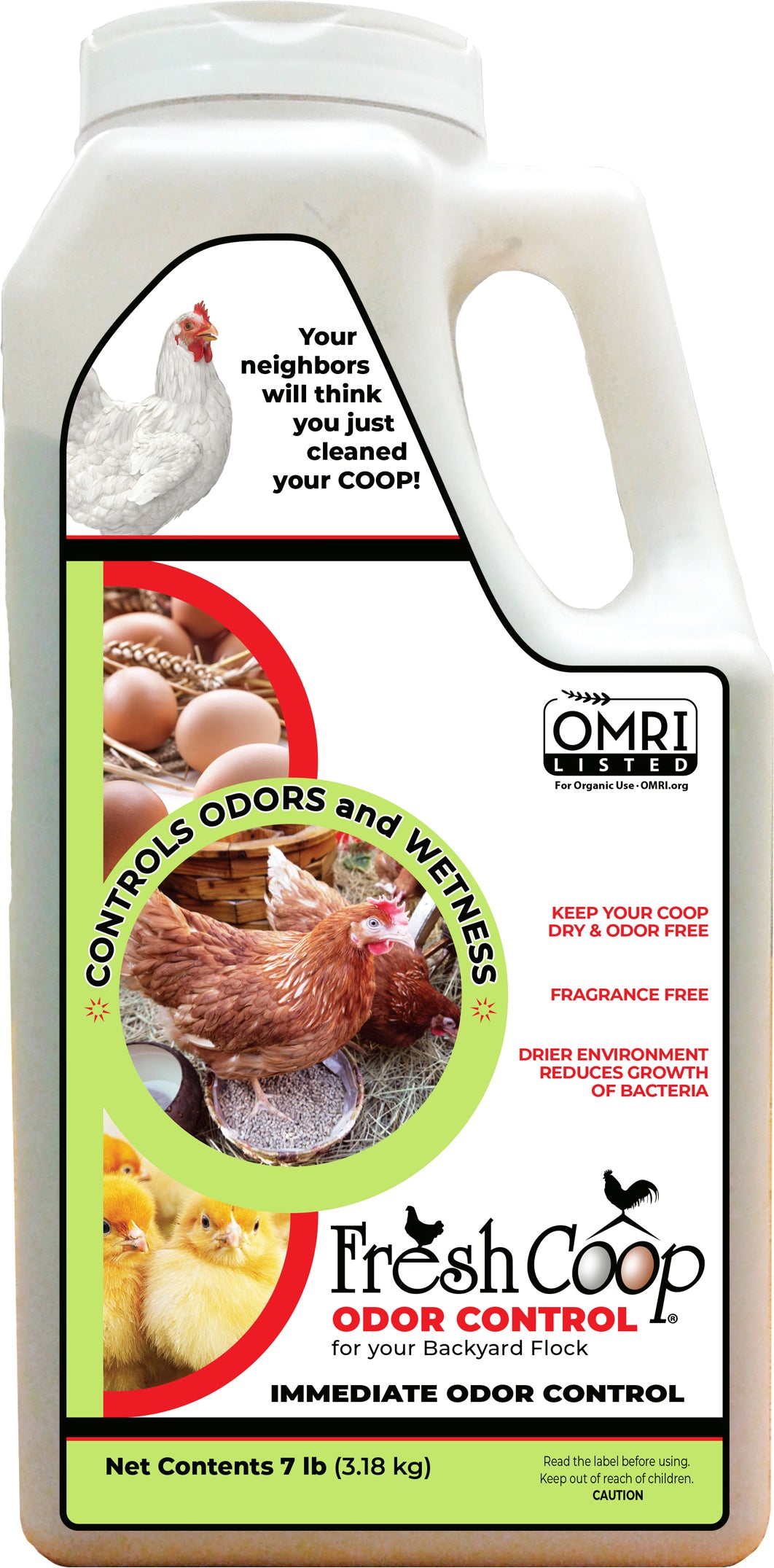 Fresh Coop Odor Control