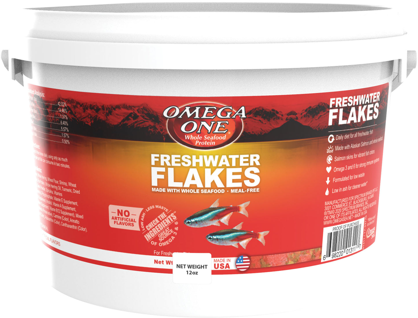 Omega One Freshwater Flake