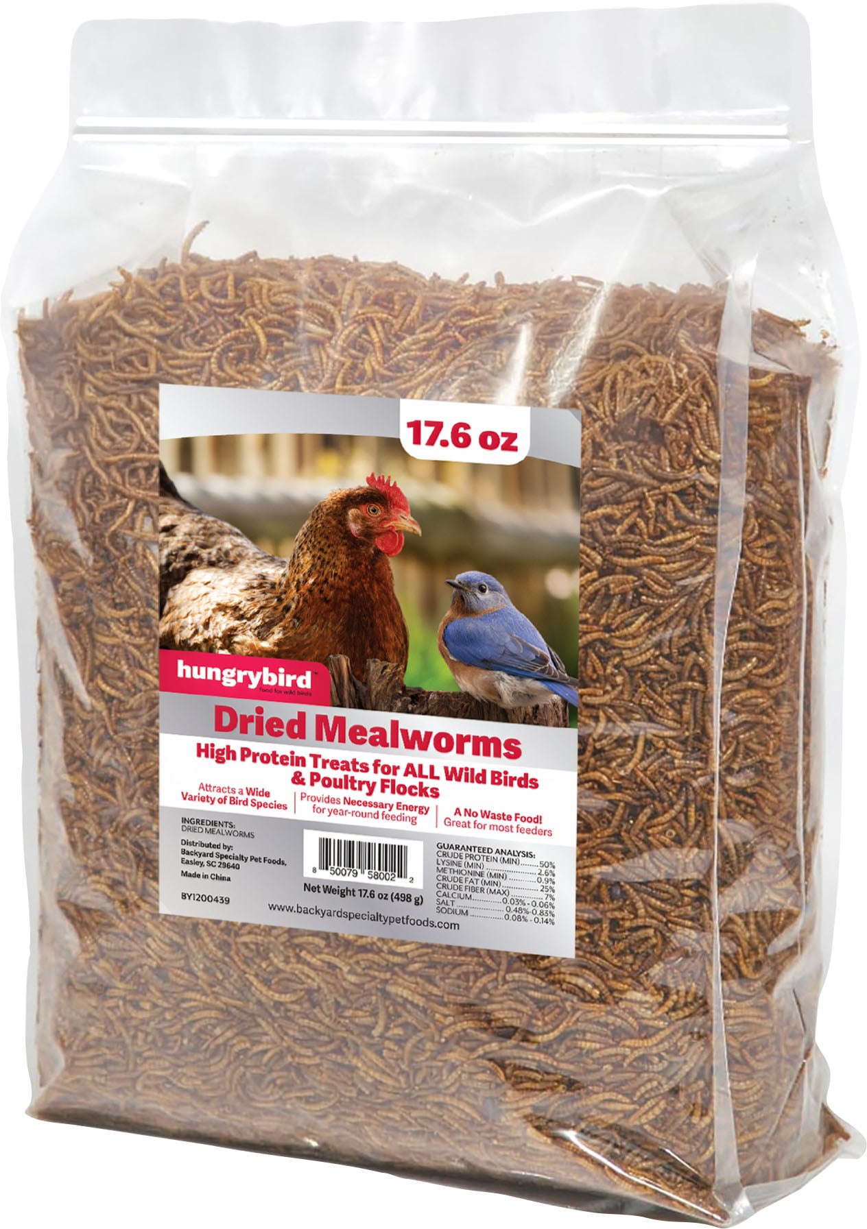 Hungrybird Dried Mealworms