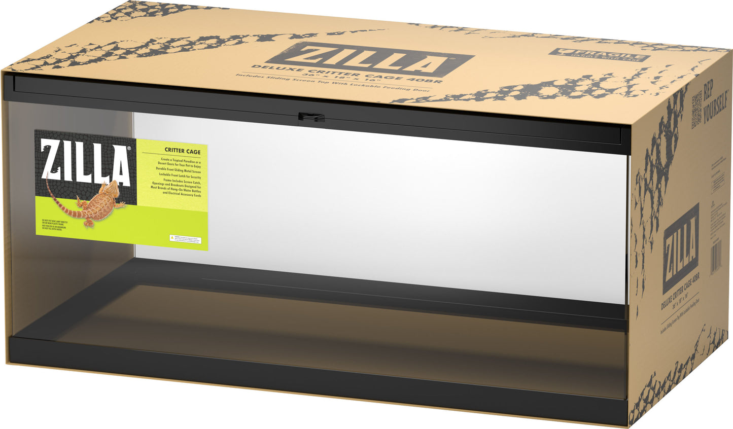 Zilla Deluxe Critter Cage Enclosure
