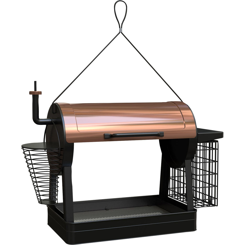 Smoker Grill Feeder