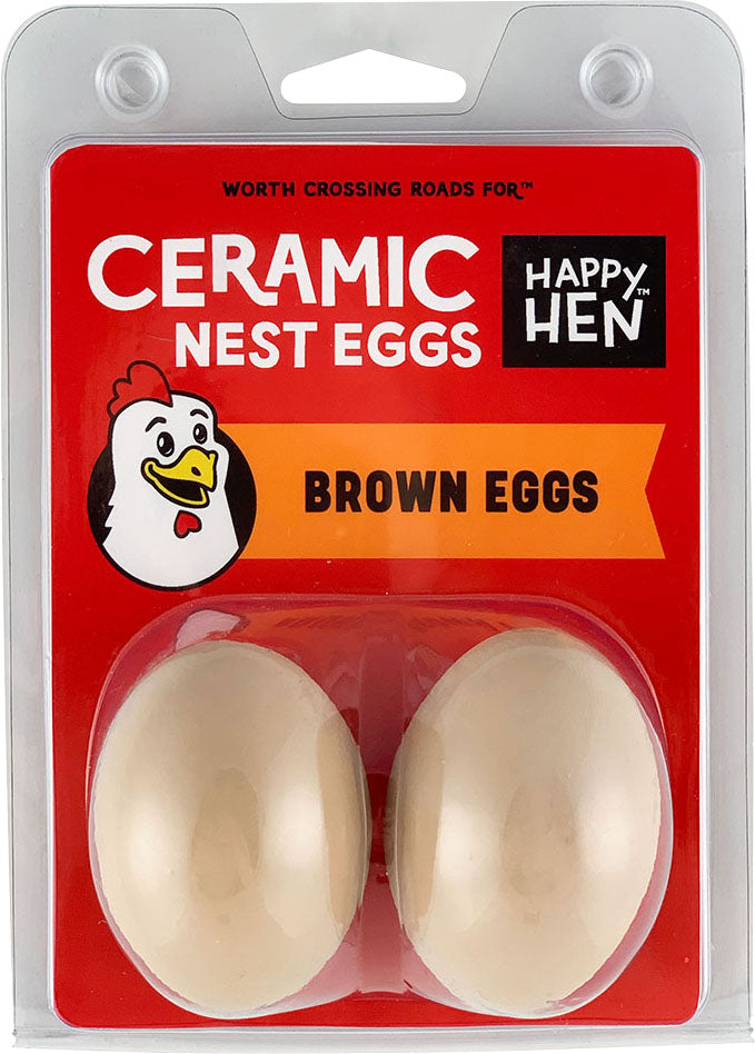 Happy Hen Ceramic Nest Eggs