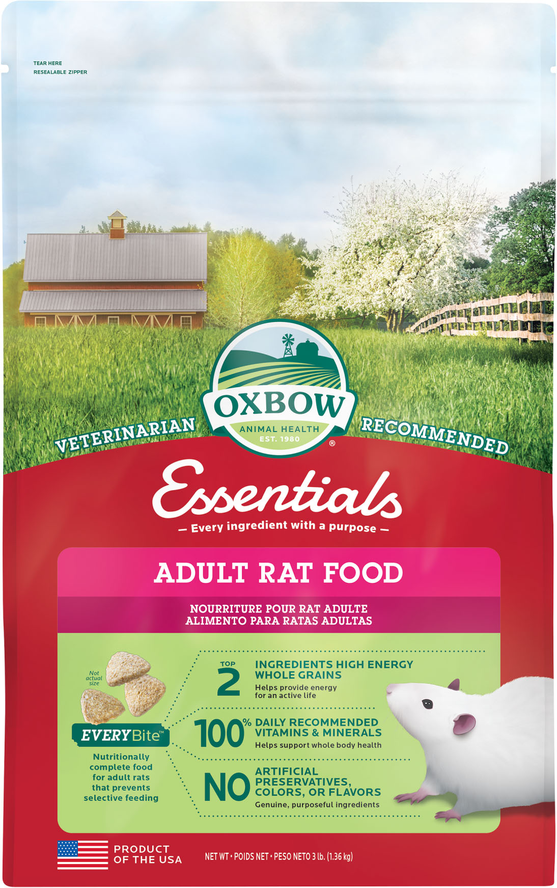 Essentials Adult Rat Food