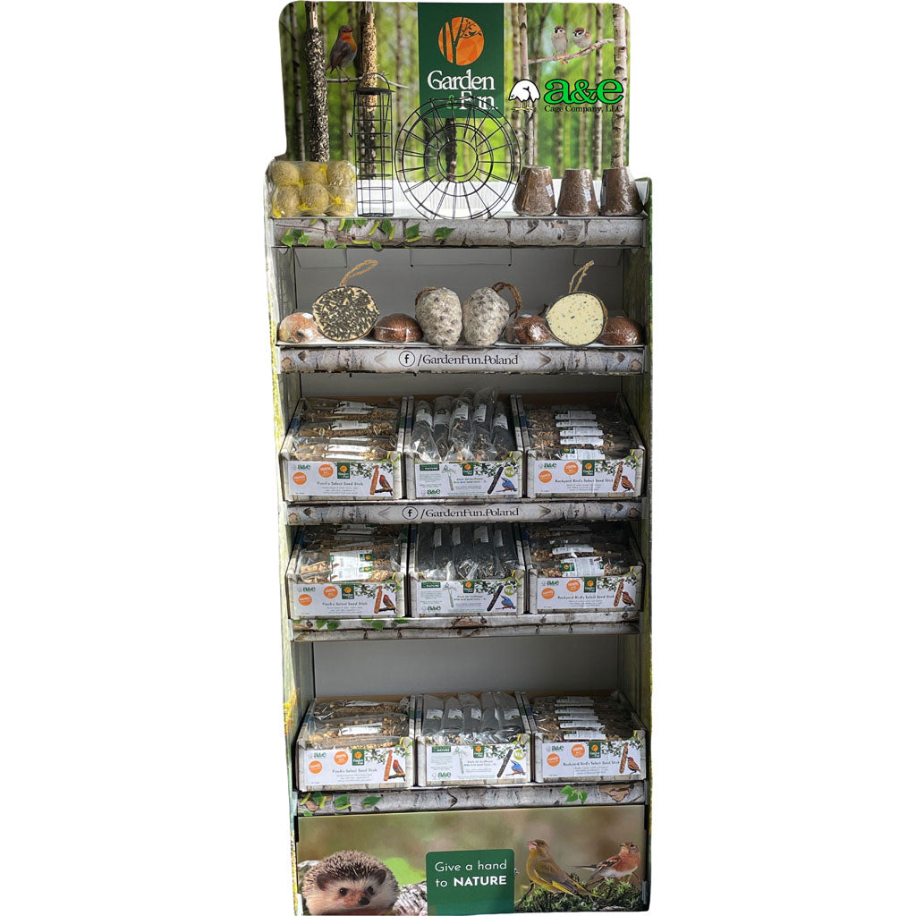 Garden & Fun Wild Bird Shipper Display