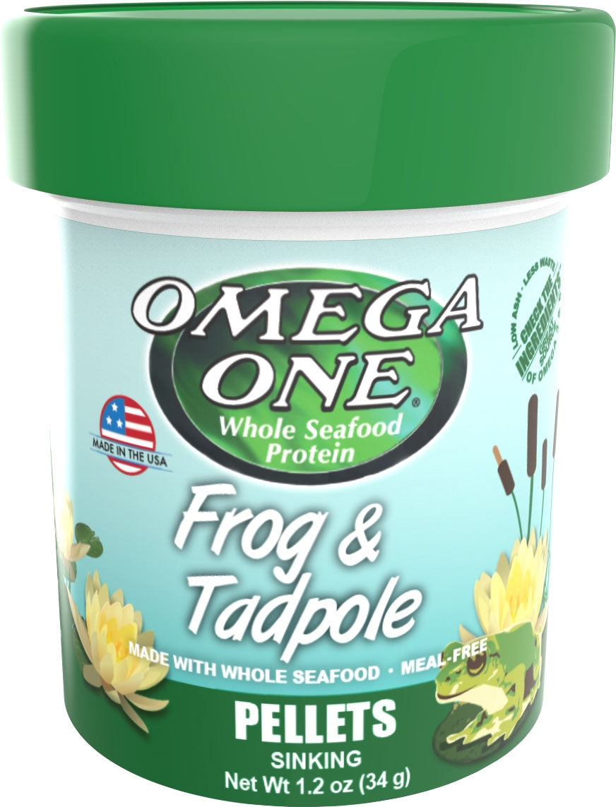 Omega One Frog And Tadpole Pellet