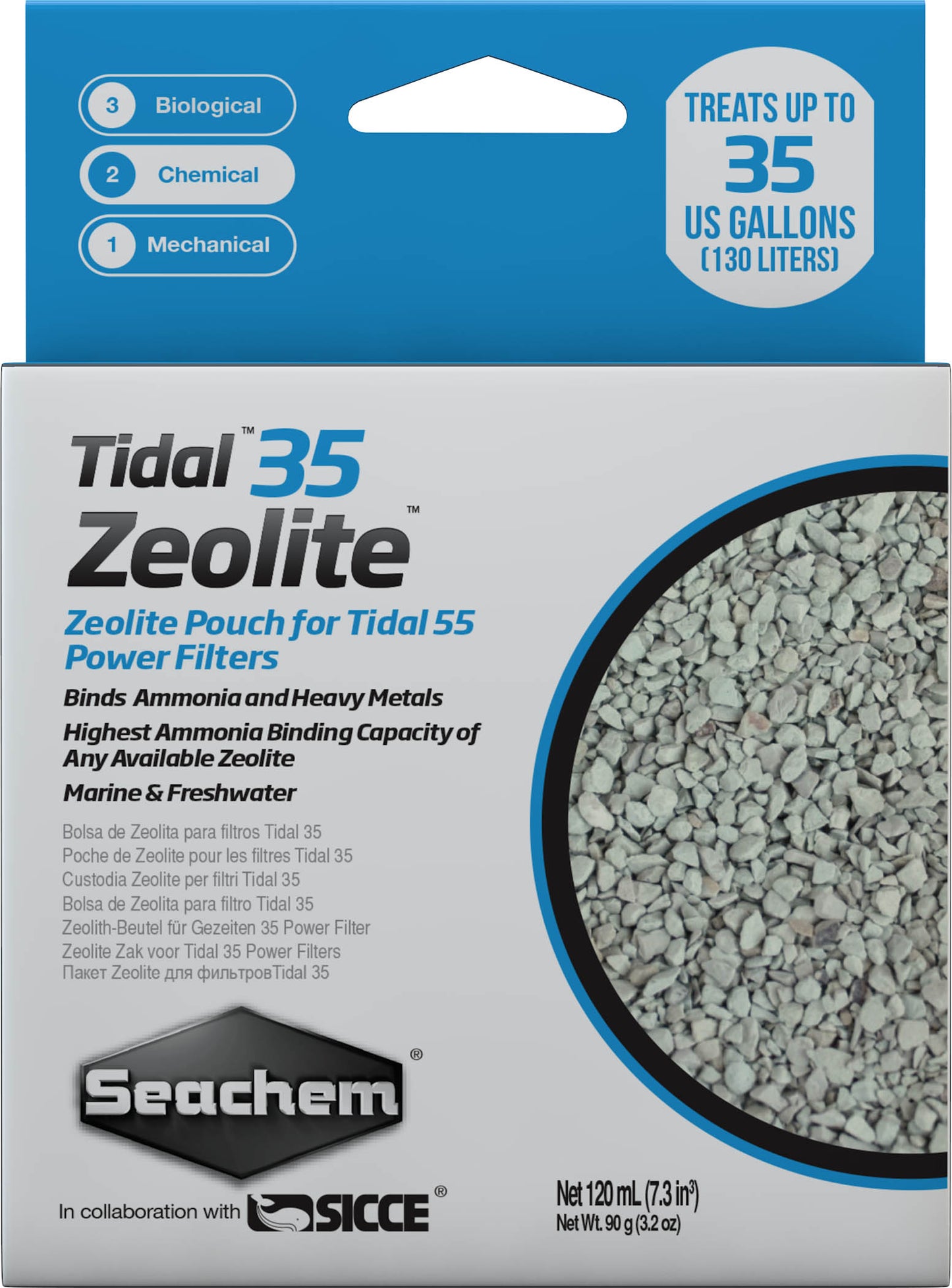 Seachem Tidal 35 Zeolite