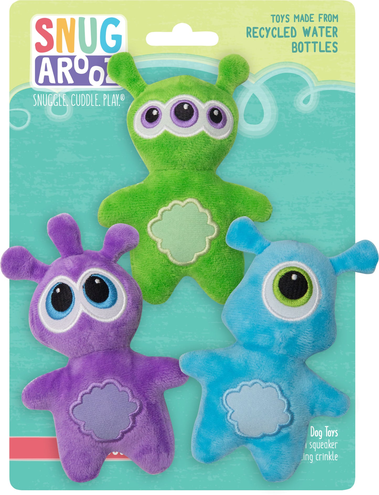 Snugarooz Oooooooo Aliens 3pk