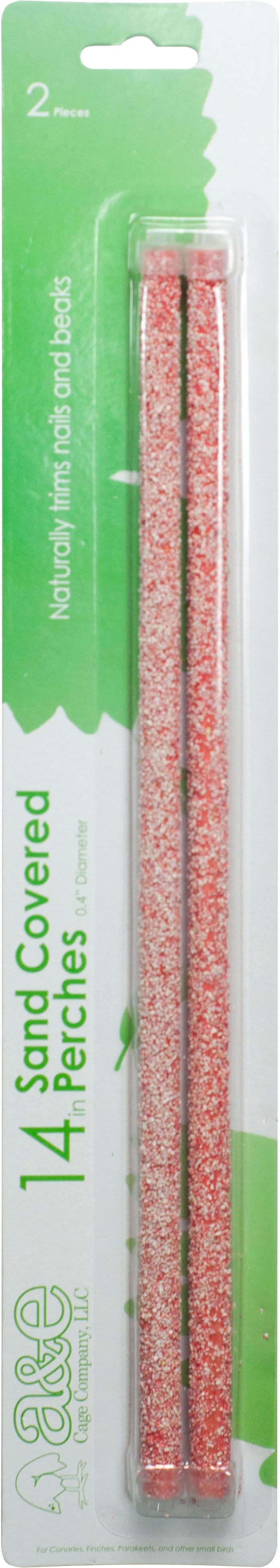 A&E Sand Coated Wooden Replacement Perch