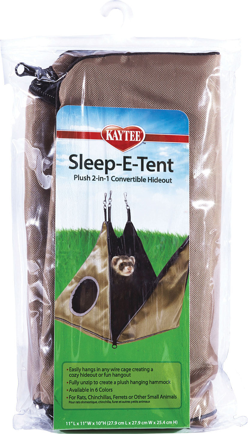Kaytee Sleep-E-Tent 2-In-1 Convertible Hideout