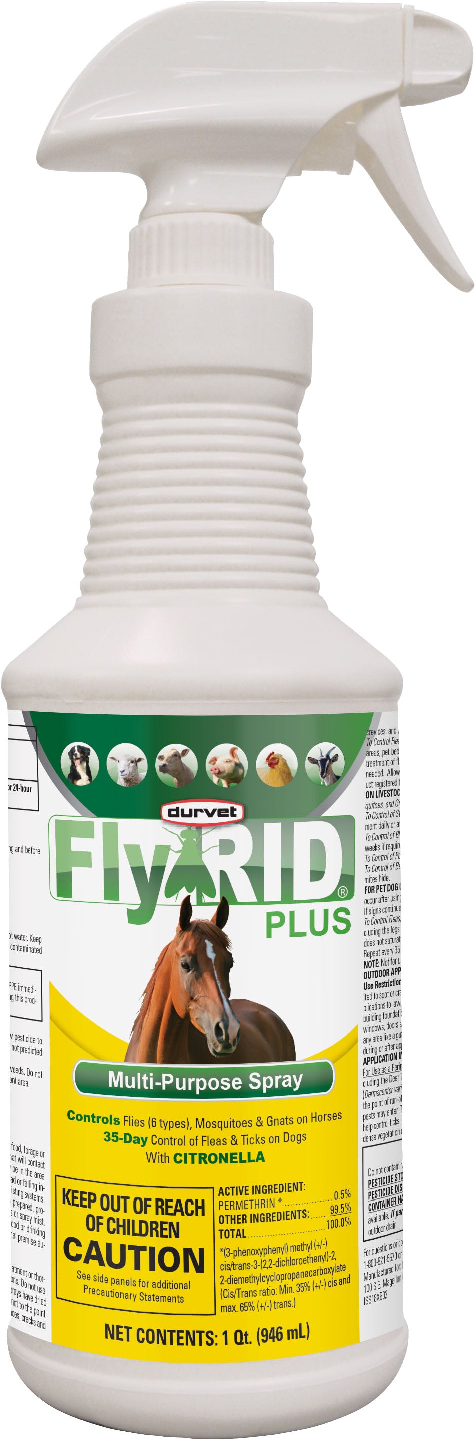 Durvet Fly Rid Plus Spray