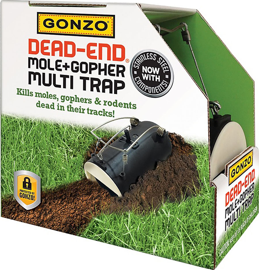 Dead End Mole And Gopher Trap