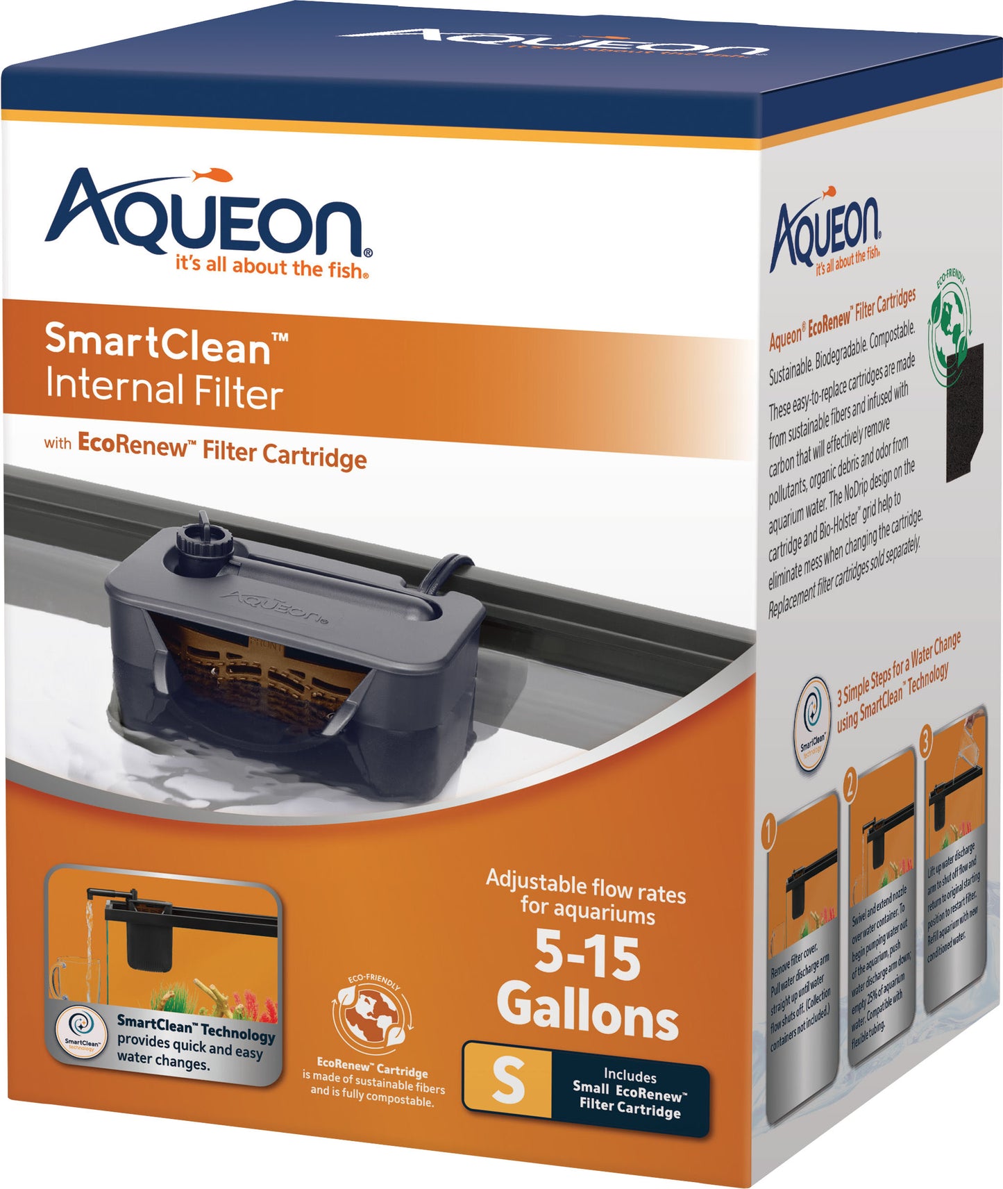 Aqueon Quiet Flow Internal Power Filter
