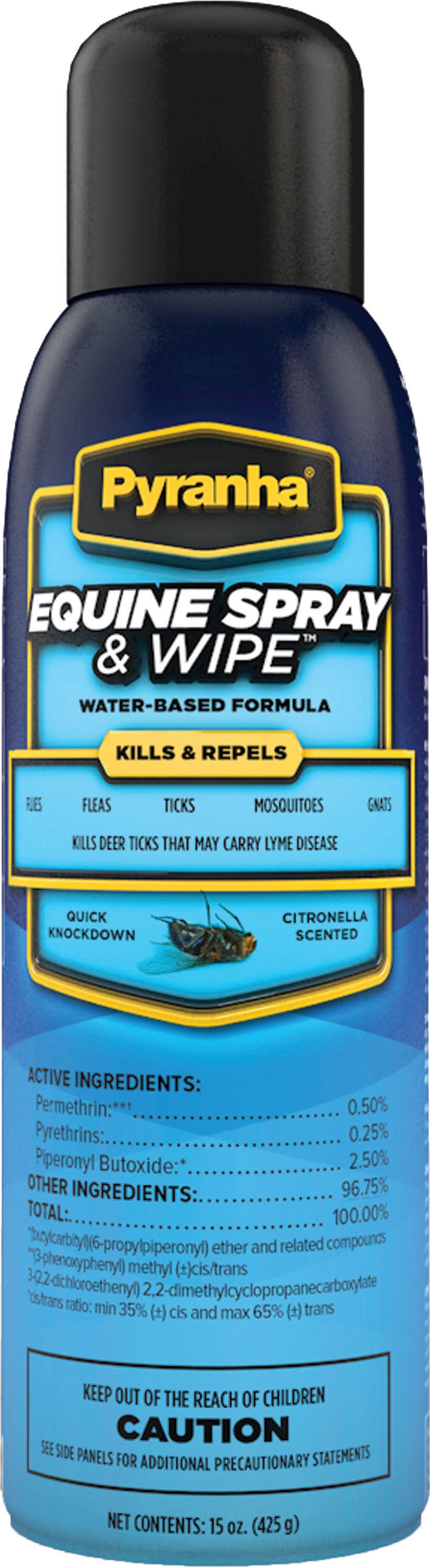 Pyranha Equine Spray & Wipe Bov