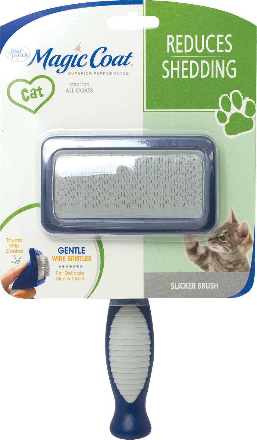 Magic Coat Gentle Slicker Wire Brush For Cats