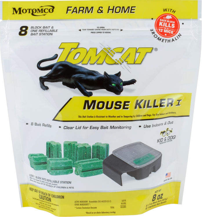 Tomcat Mouse Killer I Refillable Bait Station