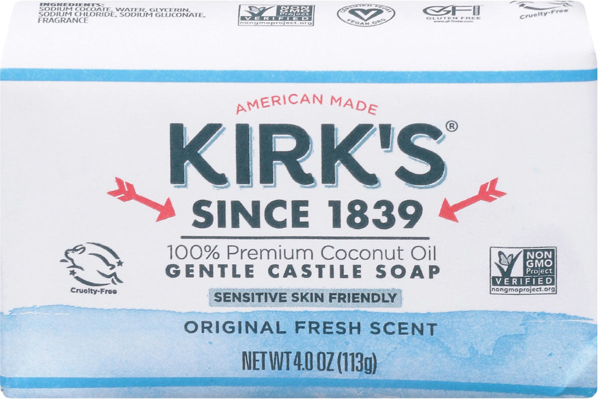 Kirks Coco Castile Bar Soap