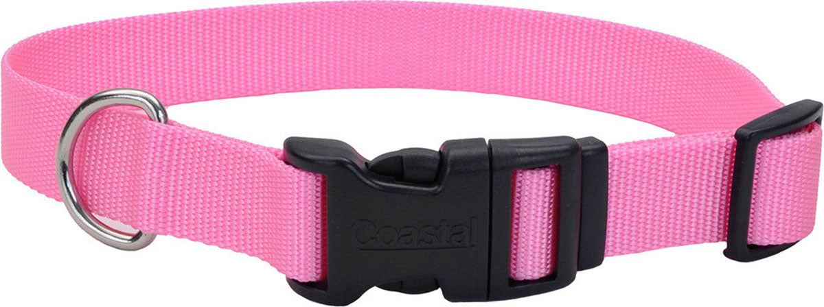 Adjustable Dog Collar W/ Plastic Buckle
