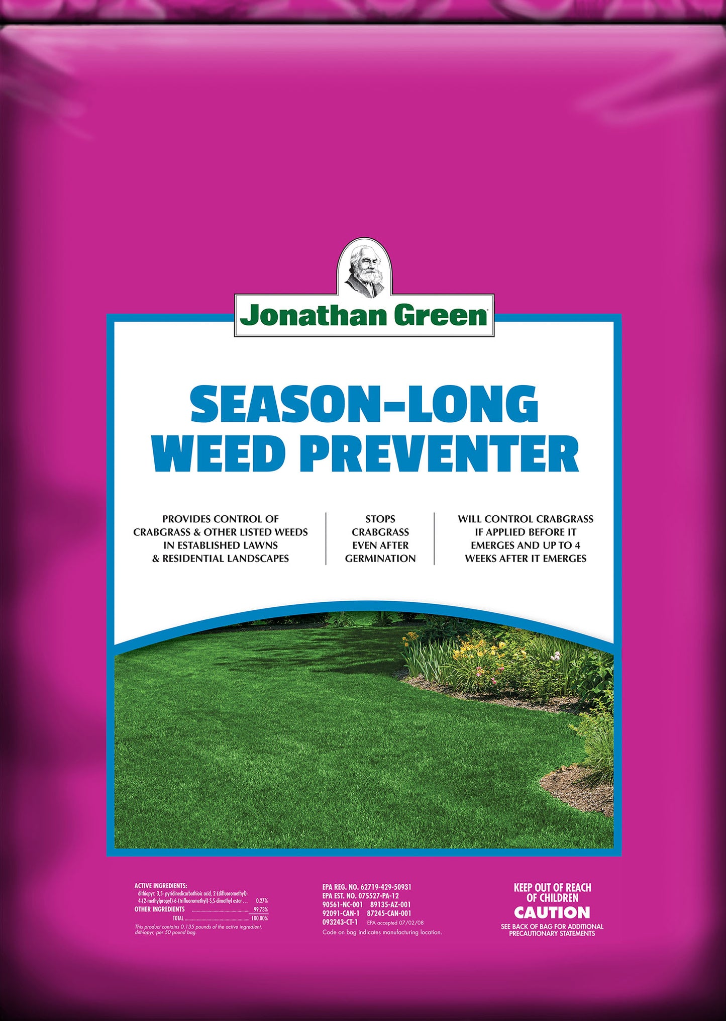 Season Long Weed Preventer For Lawns & Landscapes