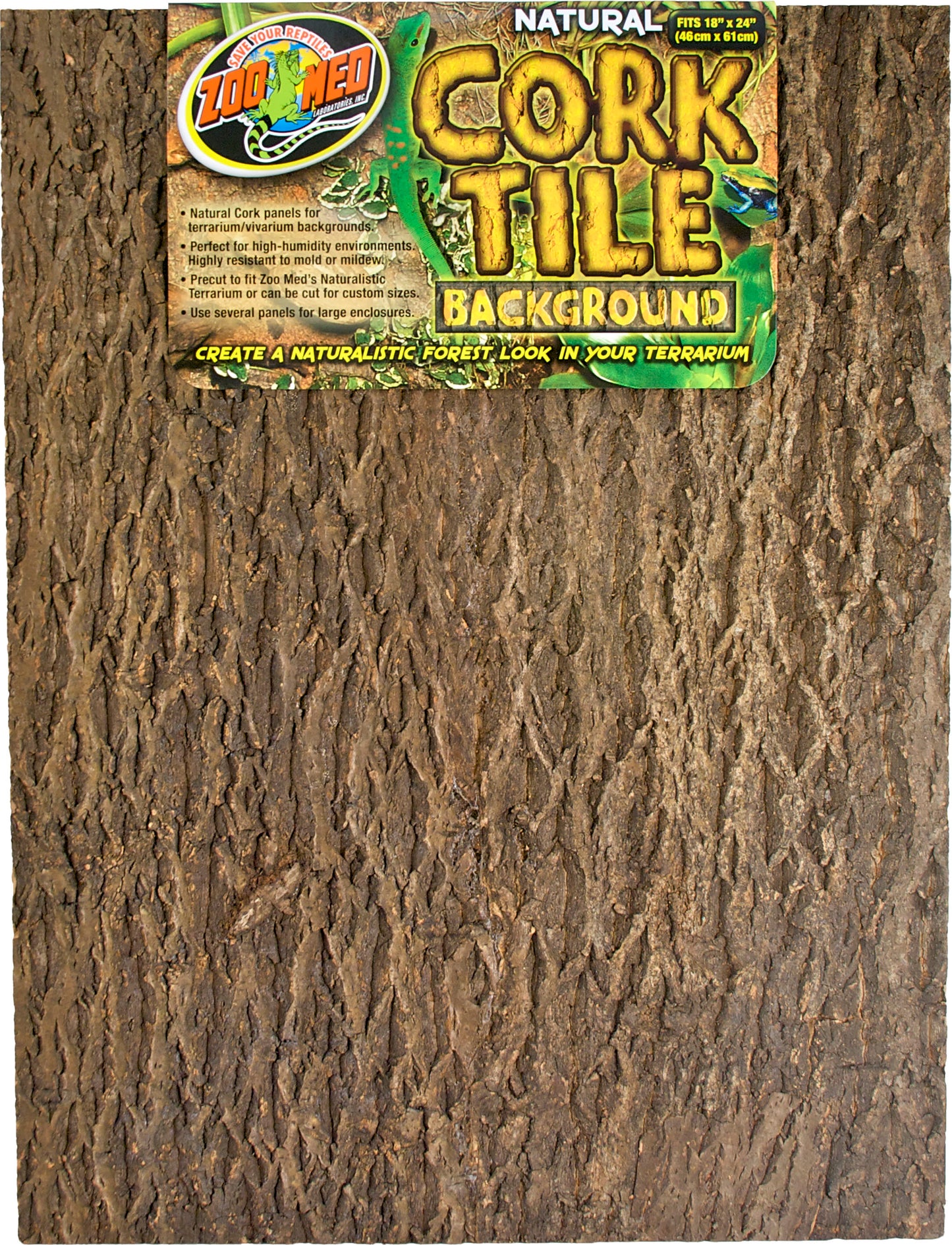 Natural Cork Tile Background