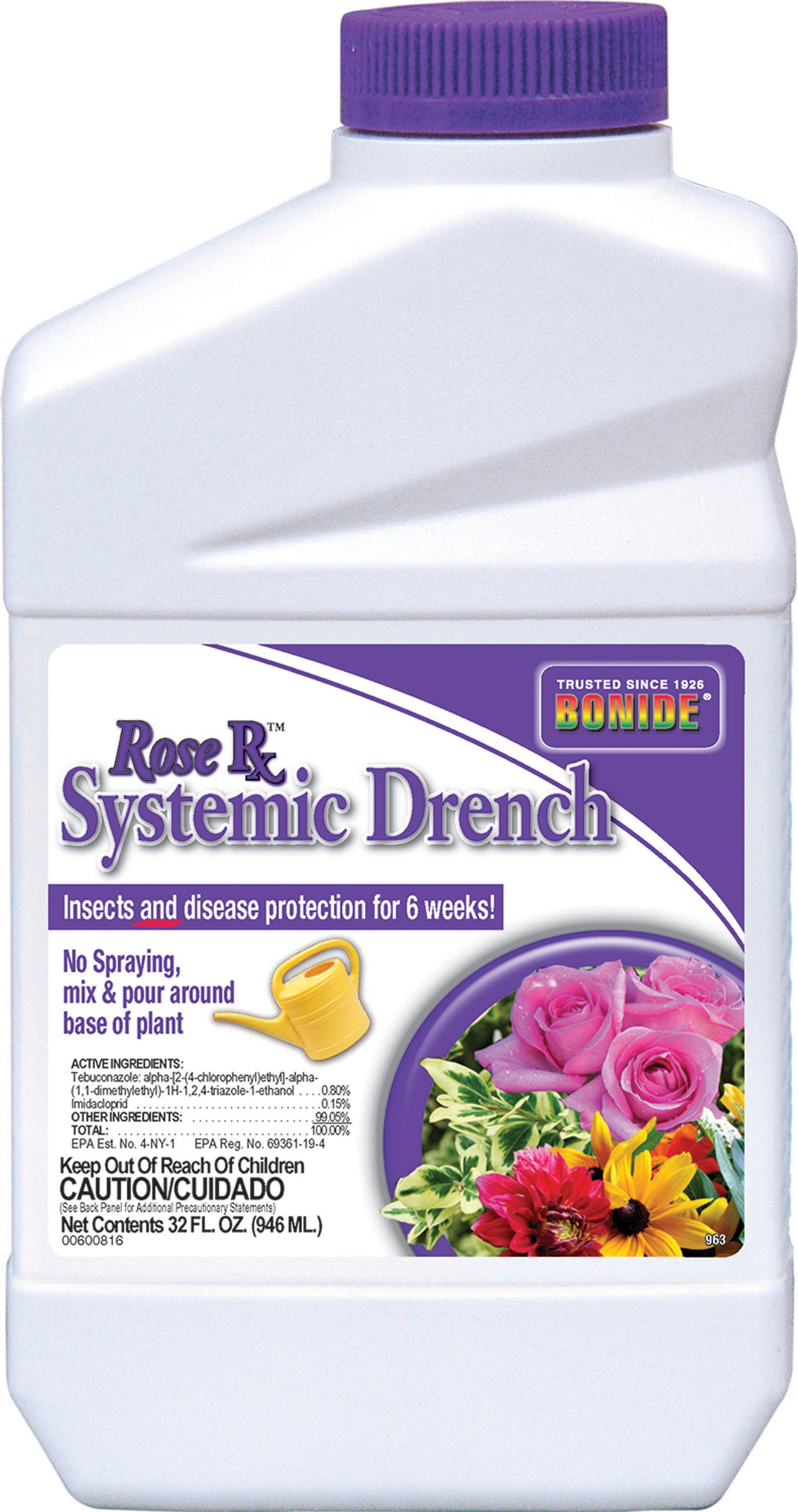 Bonide Rose Rx Systemic Drench Concentrate