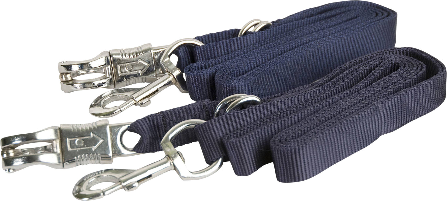 Gatsby Adjustable Nylon Cross Ties W/Panic Snap