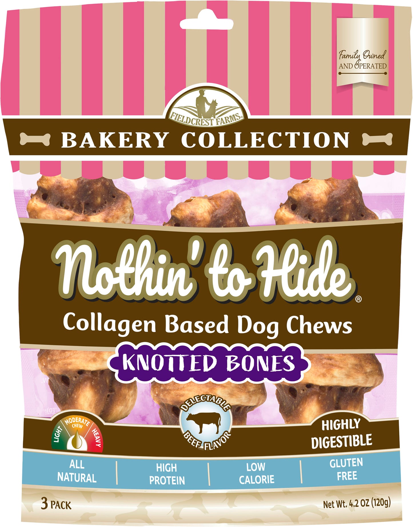 Nothin' To Hide Bakery Collection Knotted Bone