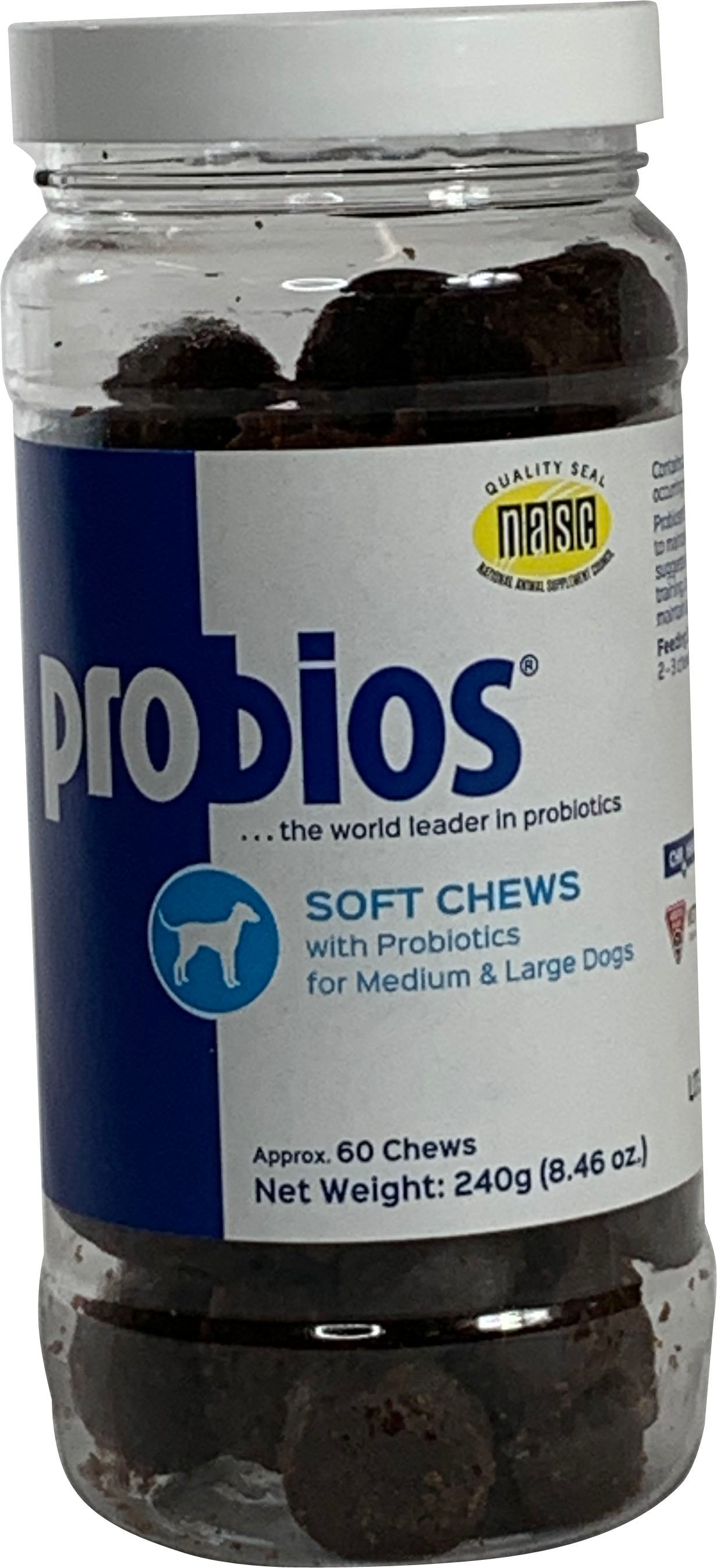 Probios Soft Chews W/Prebiotics For Md & Lg Dogs