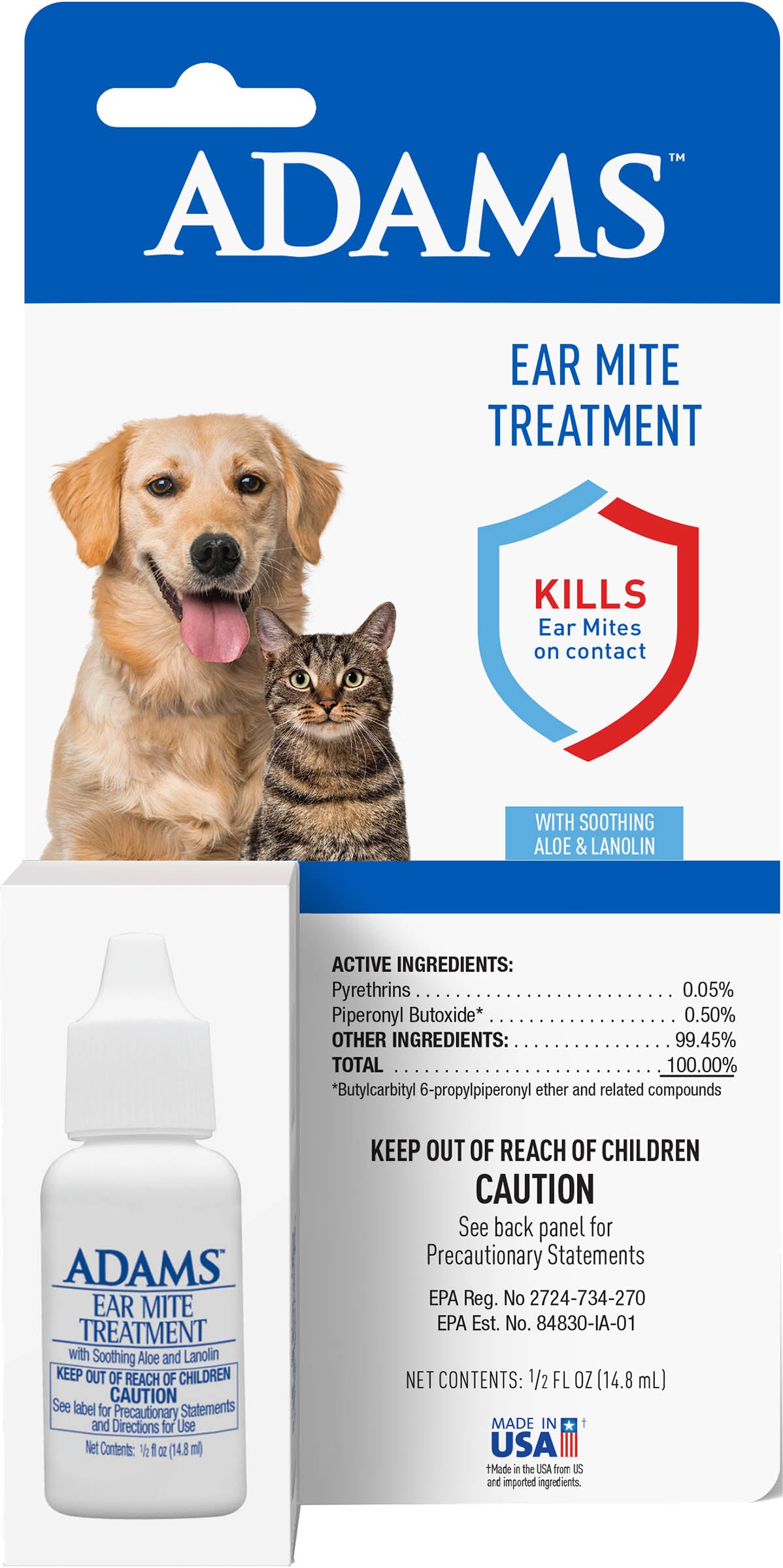Adams Ear Mite Treatment