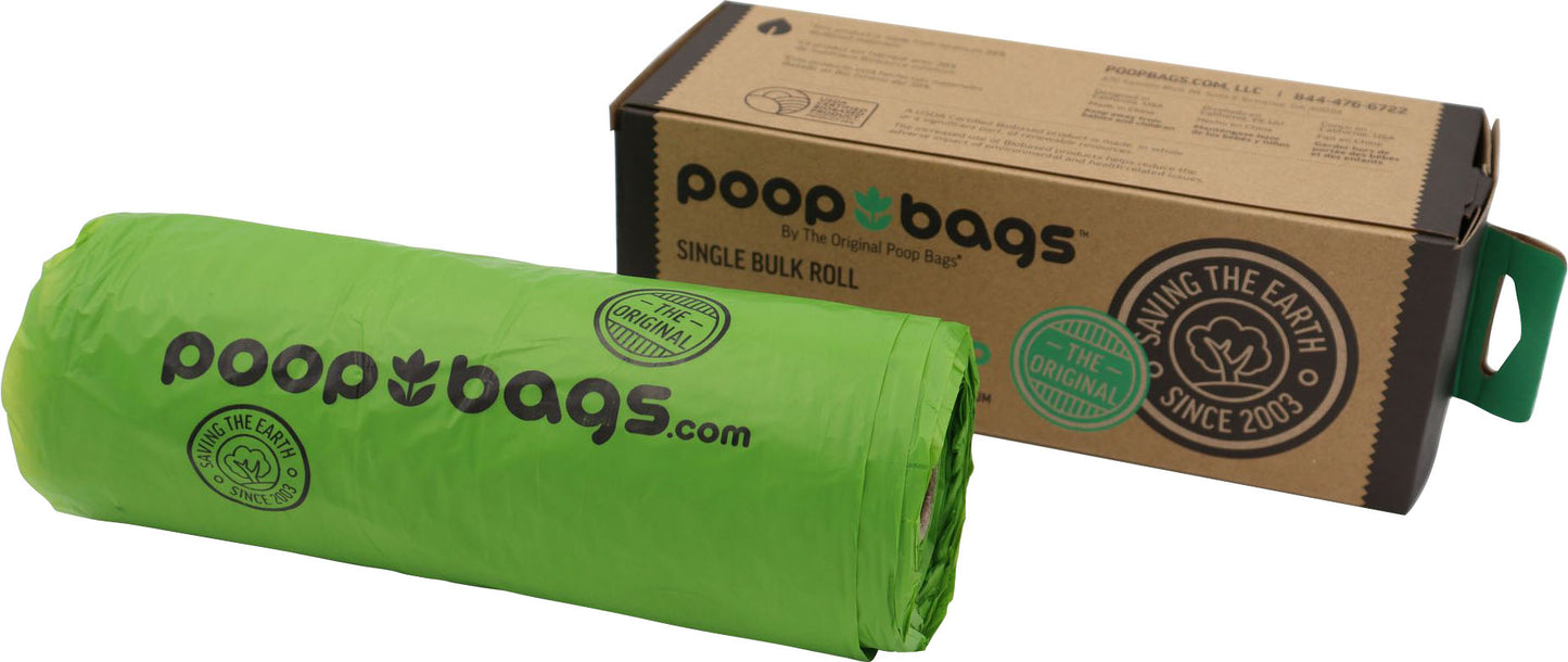 The Original Poop Bags Biobased Bulk Roll Bags