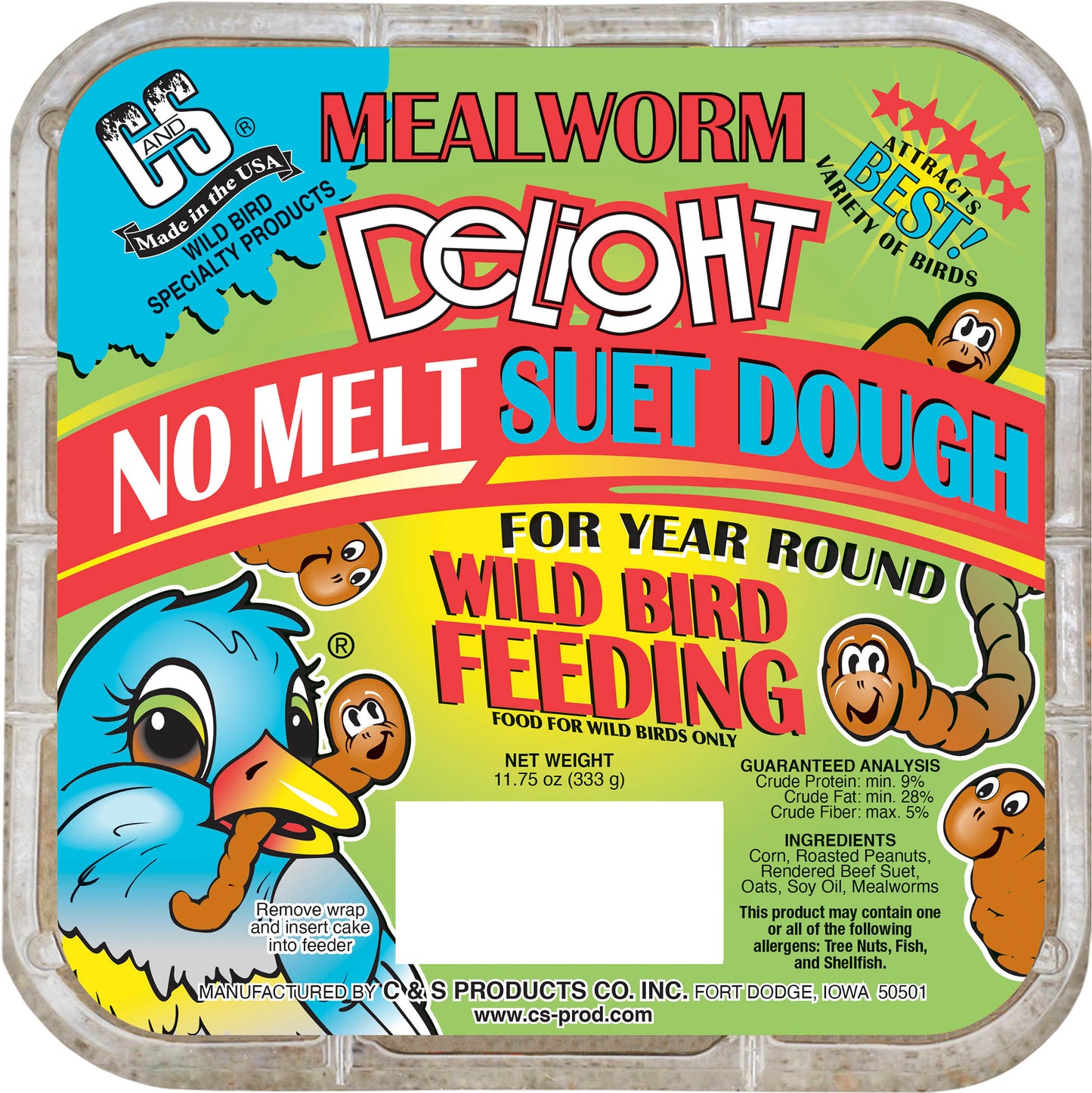 C&S Delight No Melt Suet Dough