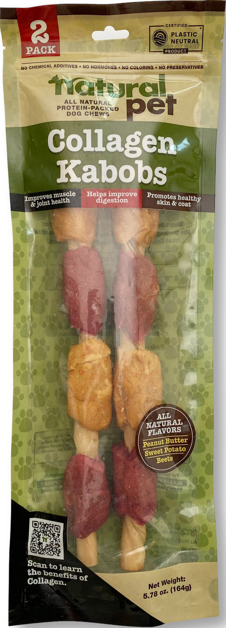 Natural Pet Collagen Kabobs Dog Chews