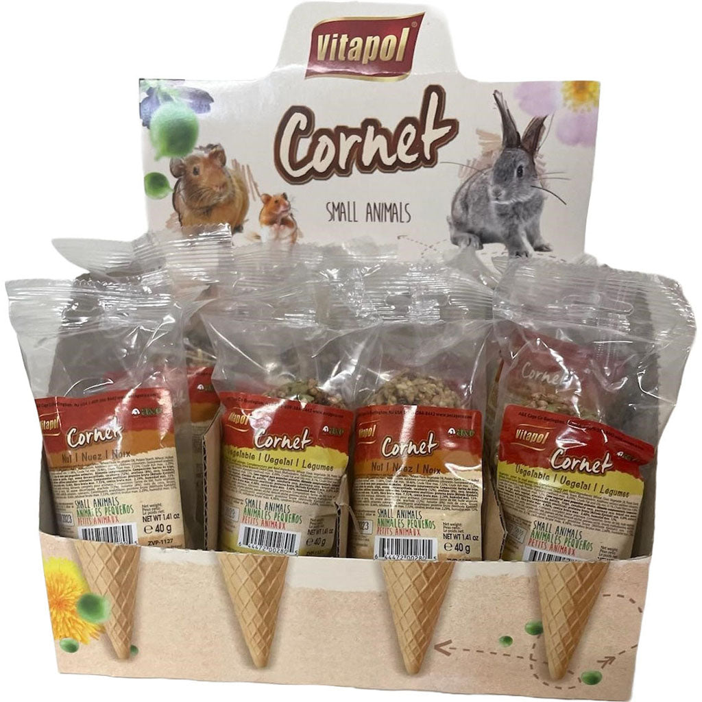 Smakers Treat Small Animal Ice Cream Cone Display