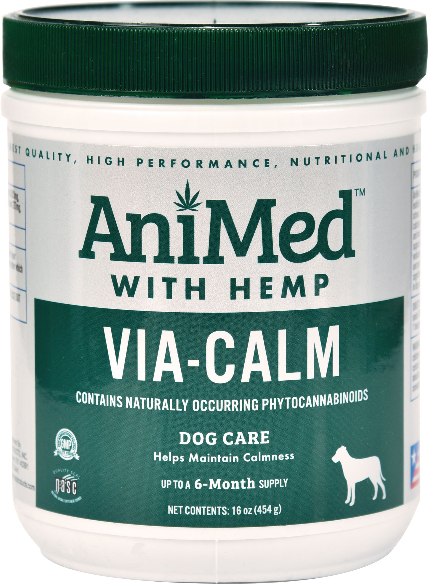 Via-Calm W/Hemp For Dogs