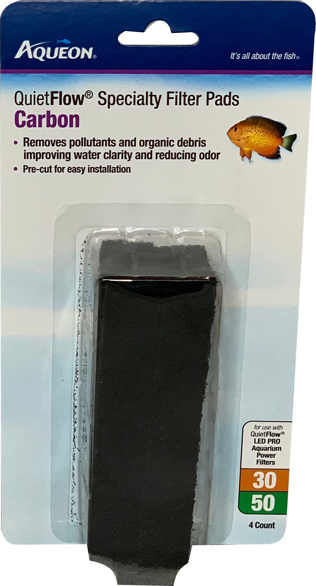 Aqueon Specialty Filter Pad - Carbon