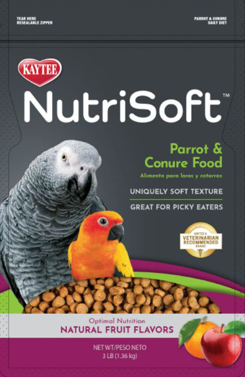 Kaytee Nutrisoft Conure & Parrot Food