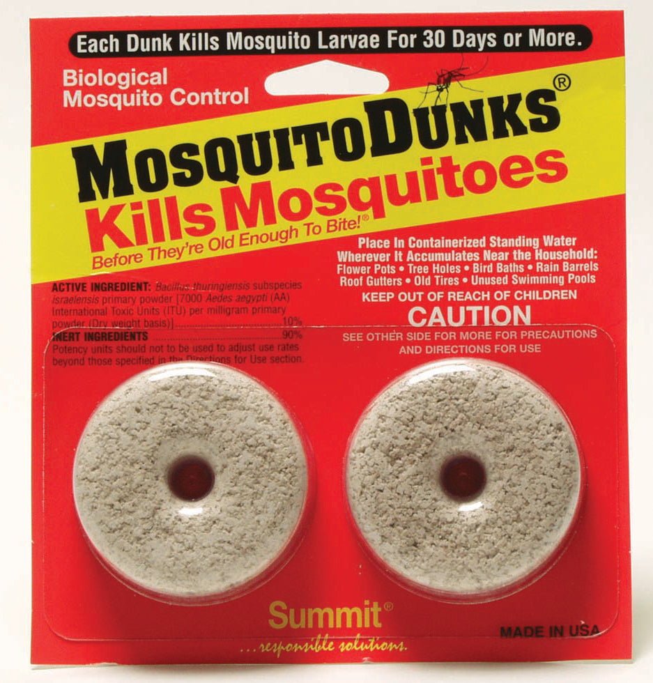 Mosquito Dunks For Biological Mosquito Control