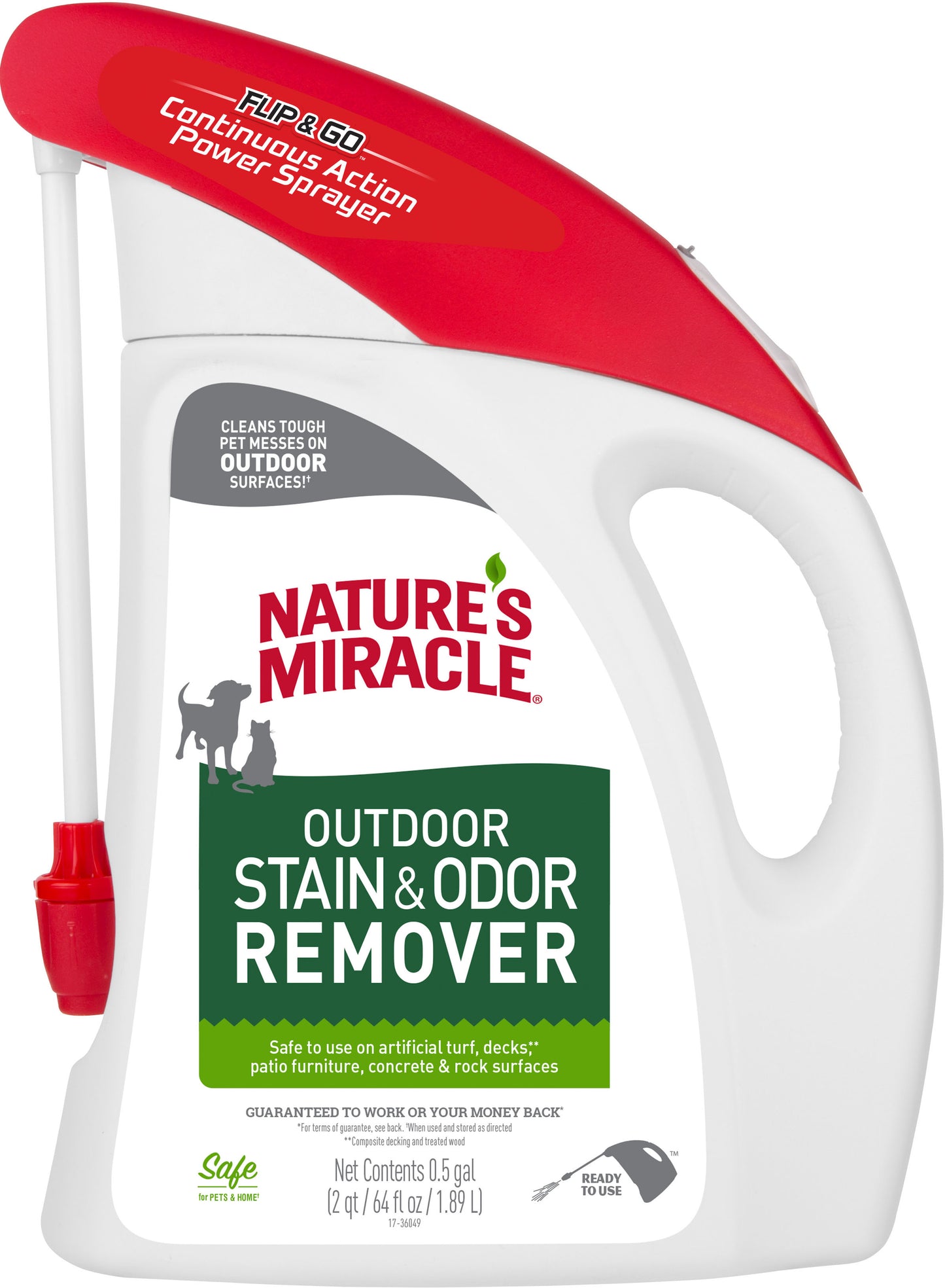 Nature'S Miracle Outdoor Stain & Odor Flip & Go
