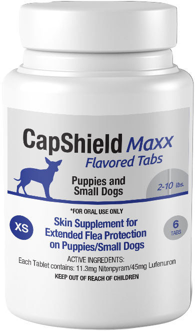 Capshield Maxx Dog Monthly Flea Supplemnt Chewable