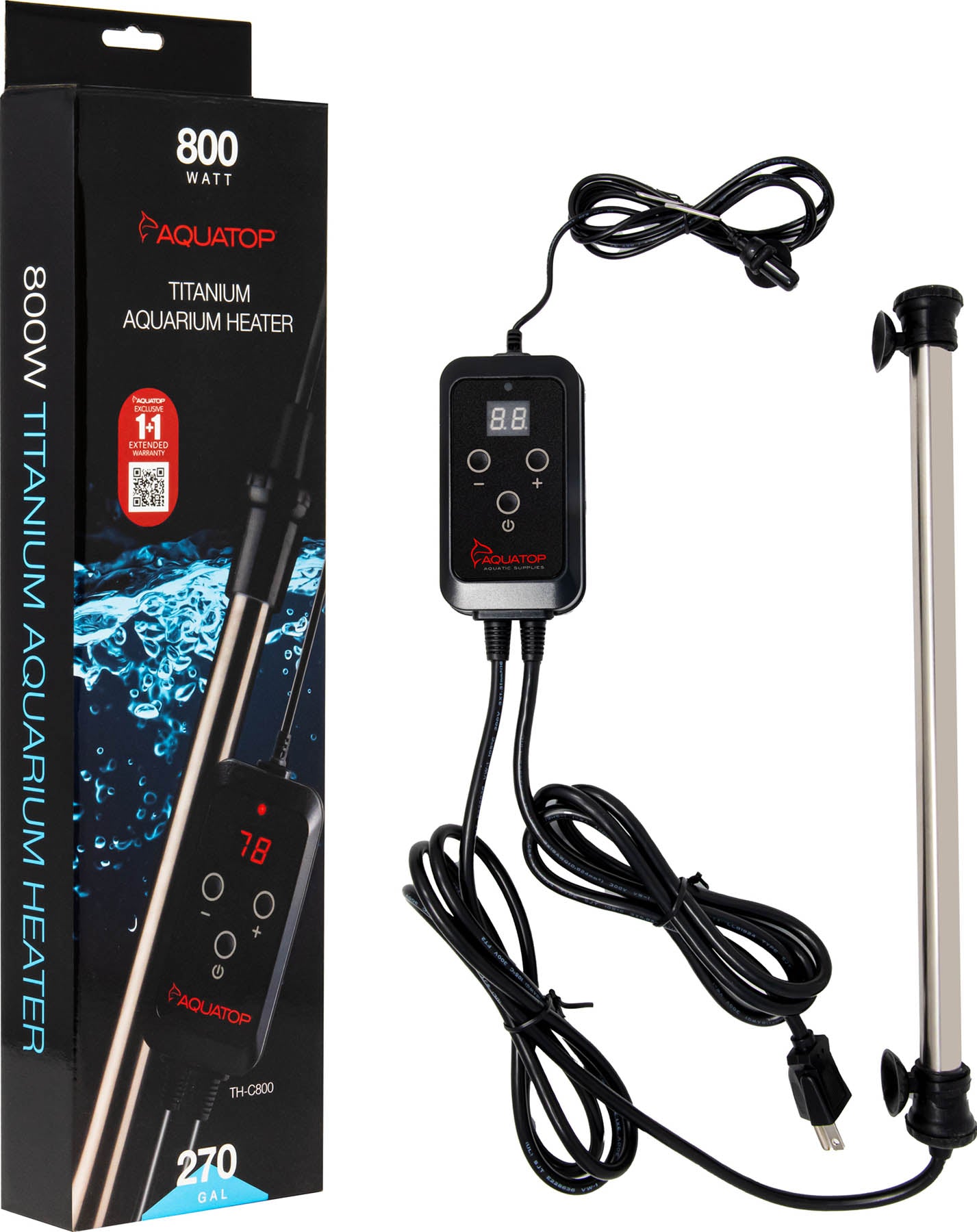 Aquatop Titanium Submersible Heater W/Controller