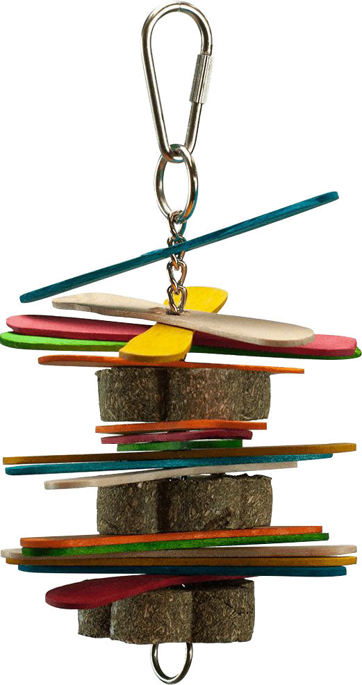 Nibbles Timothy Chew W/Colorful Popsicle Sticks