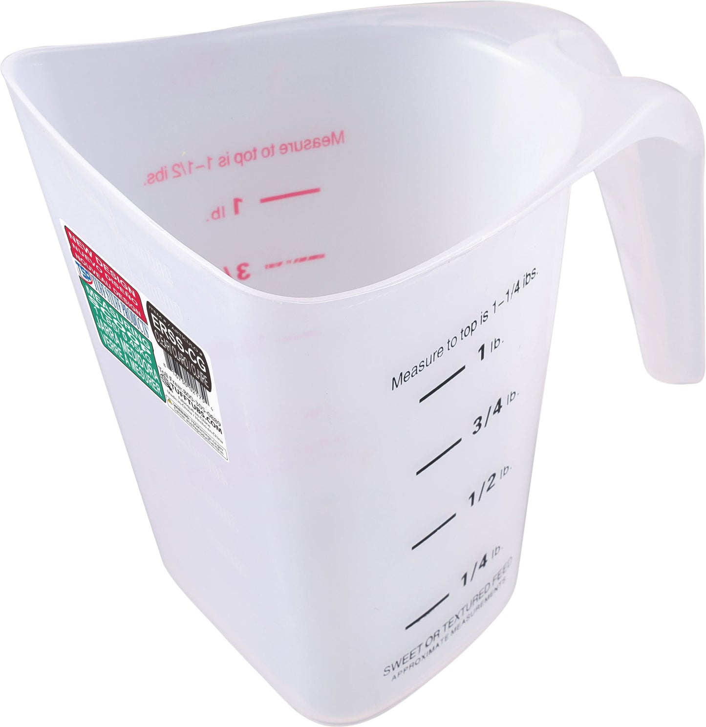 Tuff Stuff Ergonomic Wet Or Dry Measuring Scoop